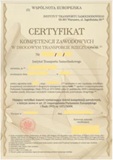 Exemplu de certificat de manager de competență profesională